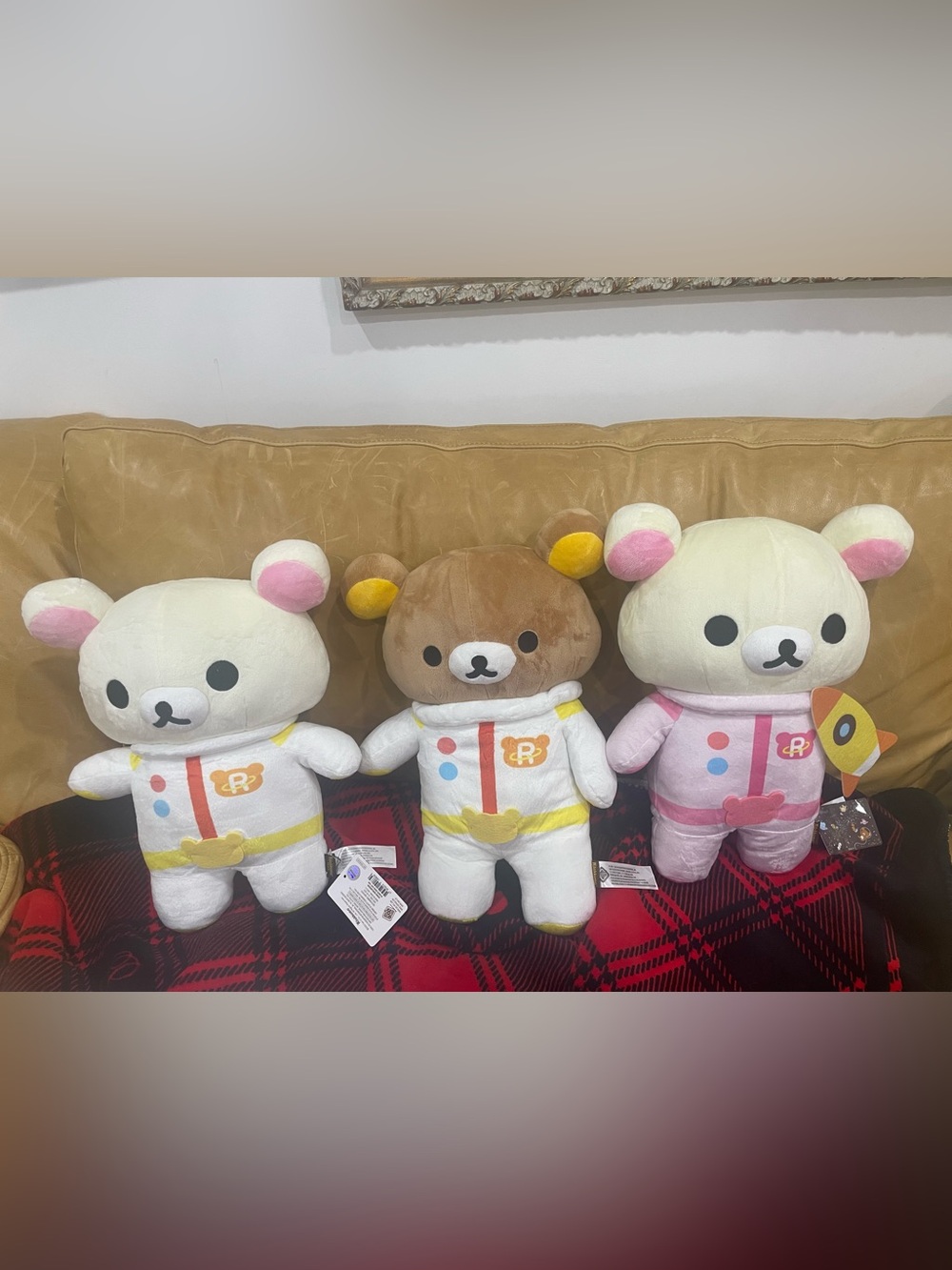 rilakkuma plush set